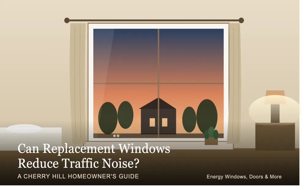 Can Replacement Windows Reduce Traffic Noise in Cherry Hill Homes? 1 Can Replacement Windows Reduce Traffic Noise in Cherry Hill Homes?